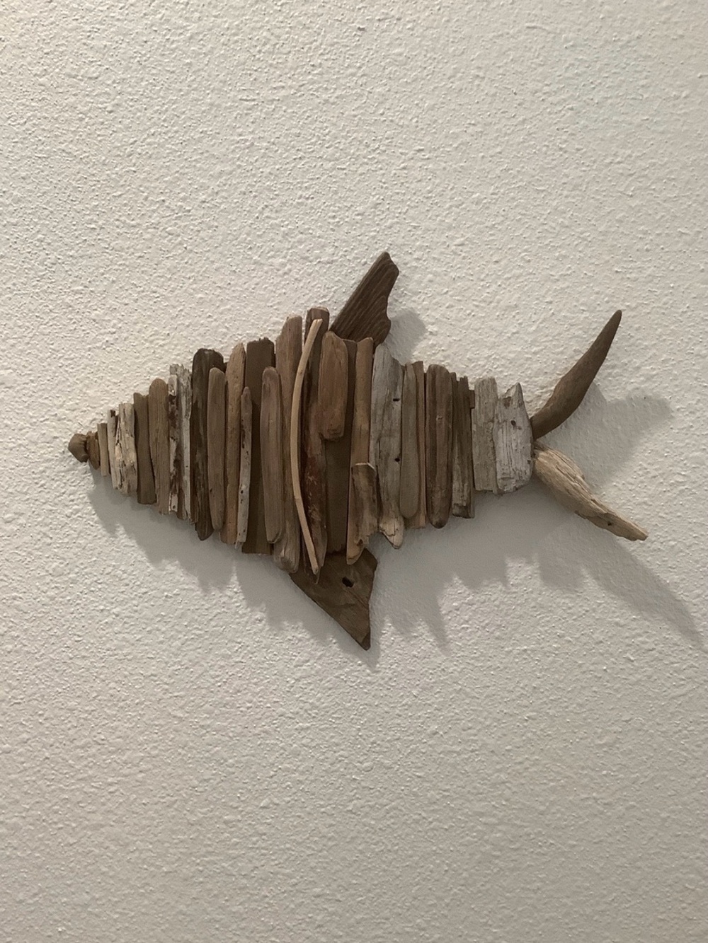Driftwood Art, Driftwood Fish , Coastal Driftwood Accent